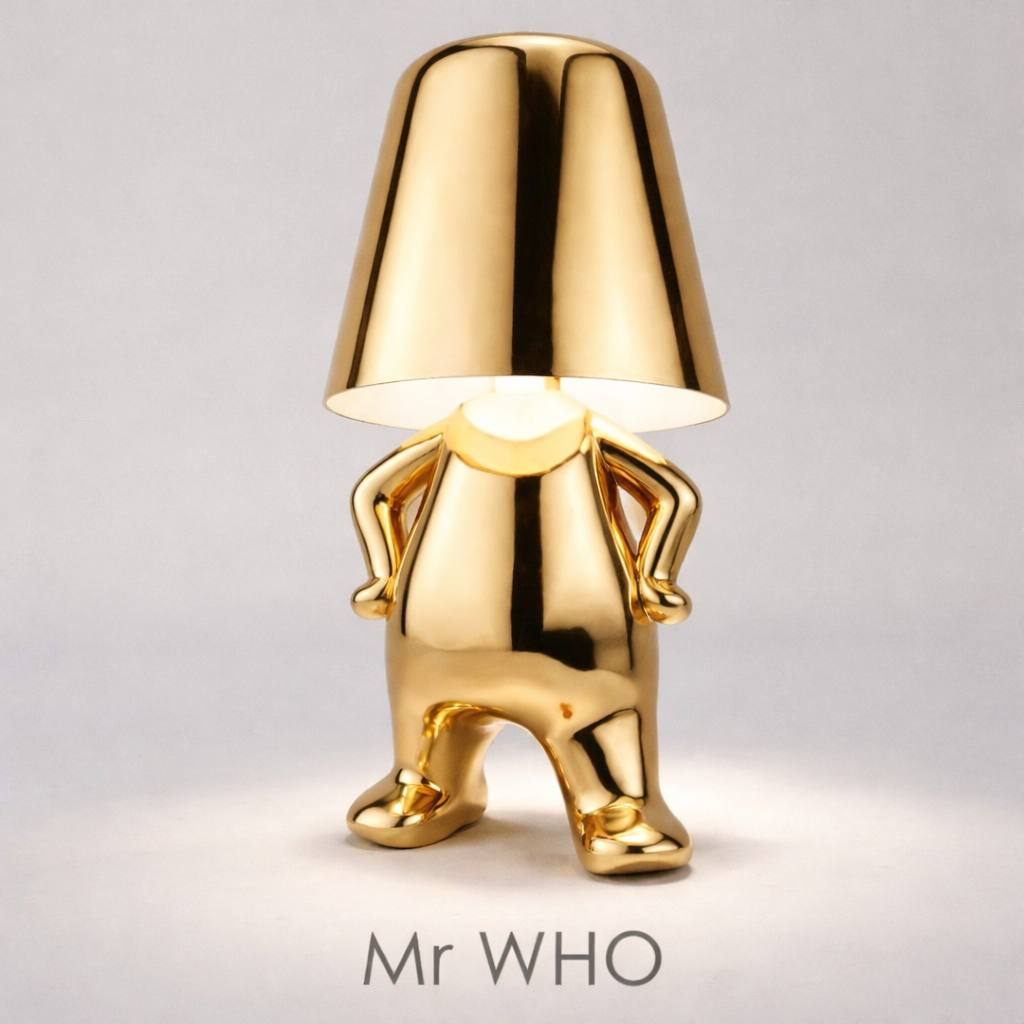 ✨Mr. Series Golden Thinker Lamp