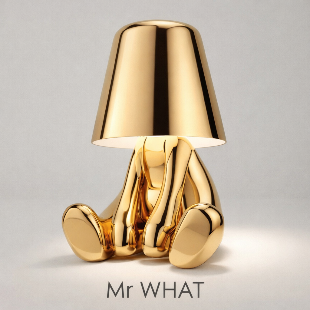 ✨Mr. Series Golden Thinker Lamp