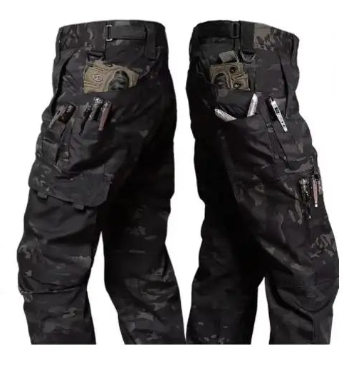 Cargo Resistant Work Pant Man Multi-pocket