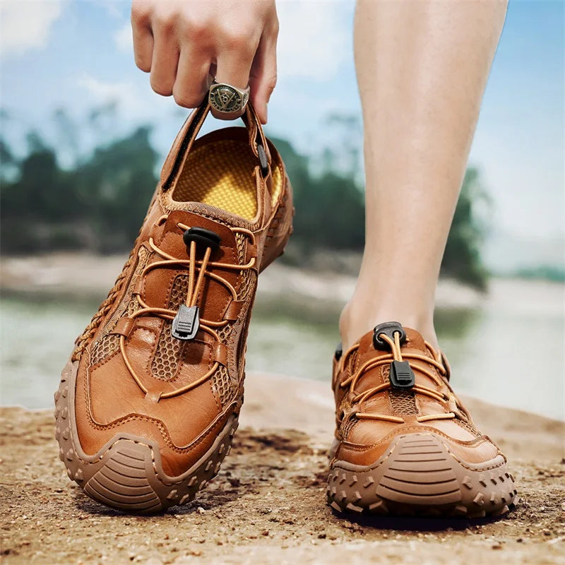 Leather Comfort Sandals