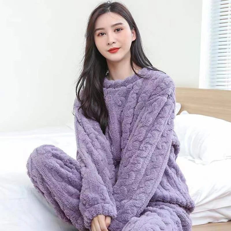 2-Piece Cozy Luxe Winter Pajama