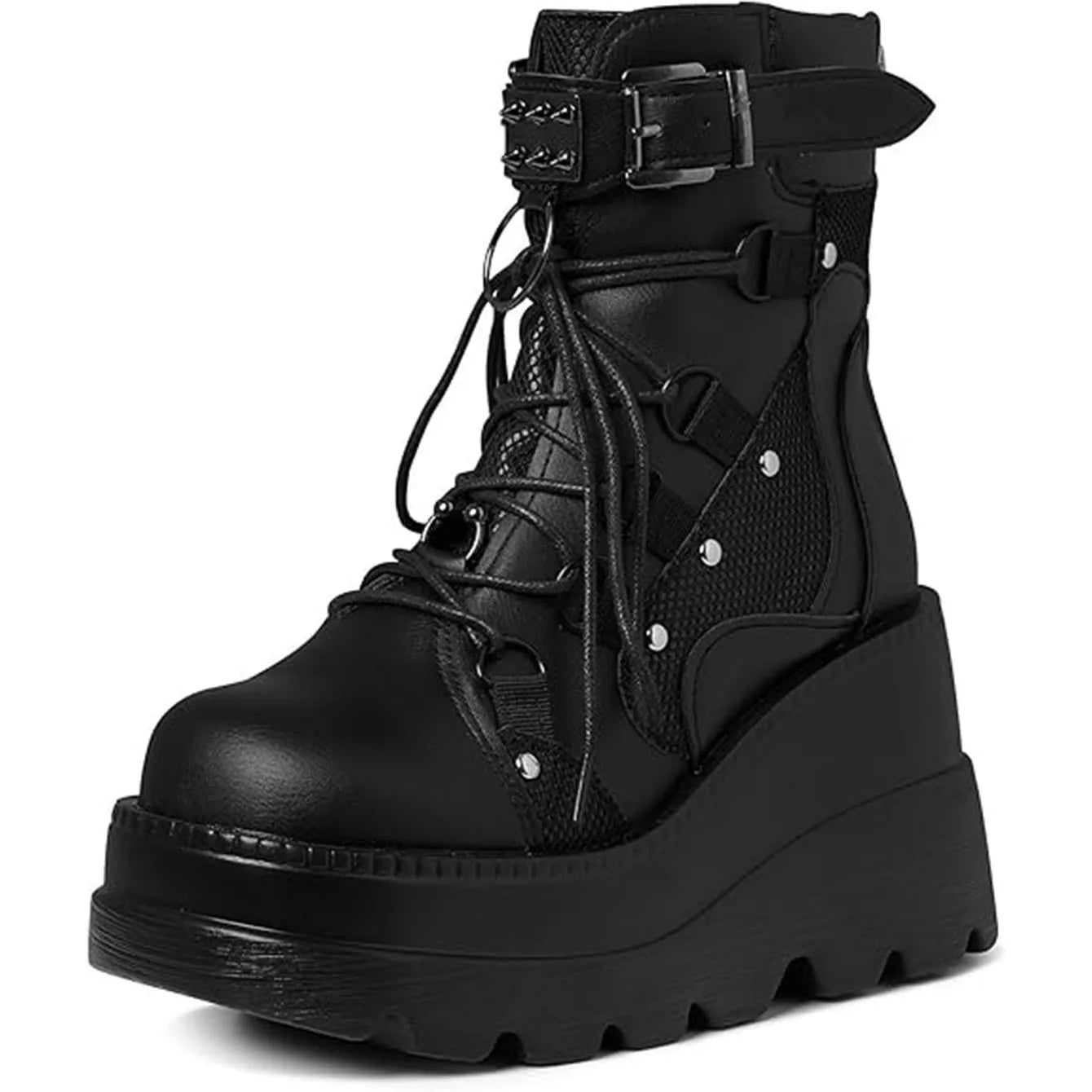 Dark Vibes Platform Boots