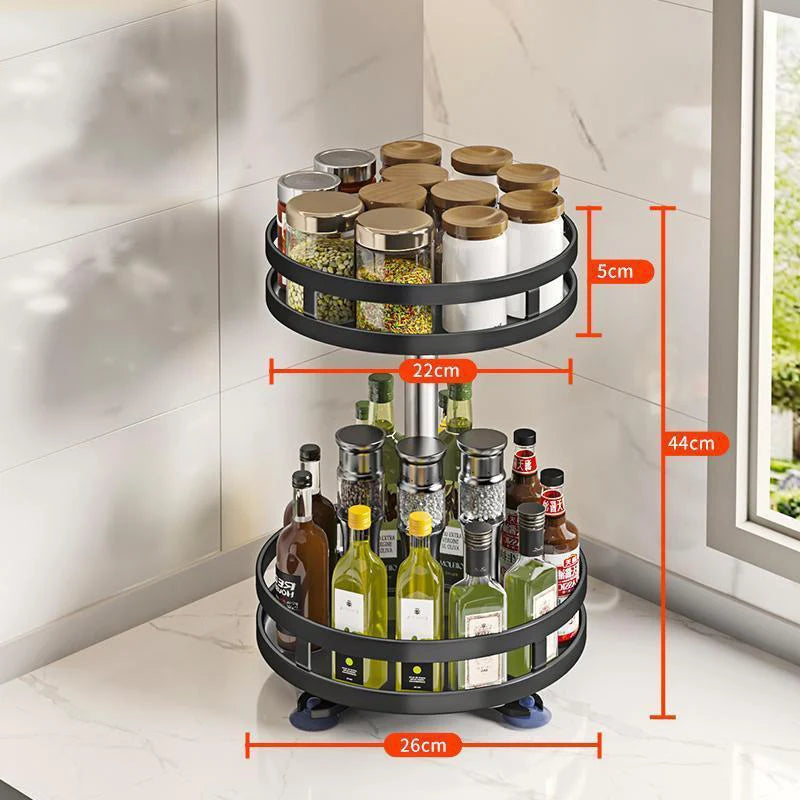 360° Rotating Organizer Tower