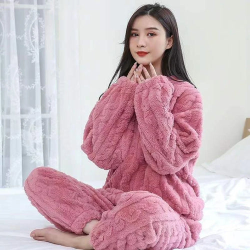 2-Piece Cozy Luxe Winter Pajama