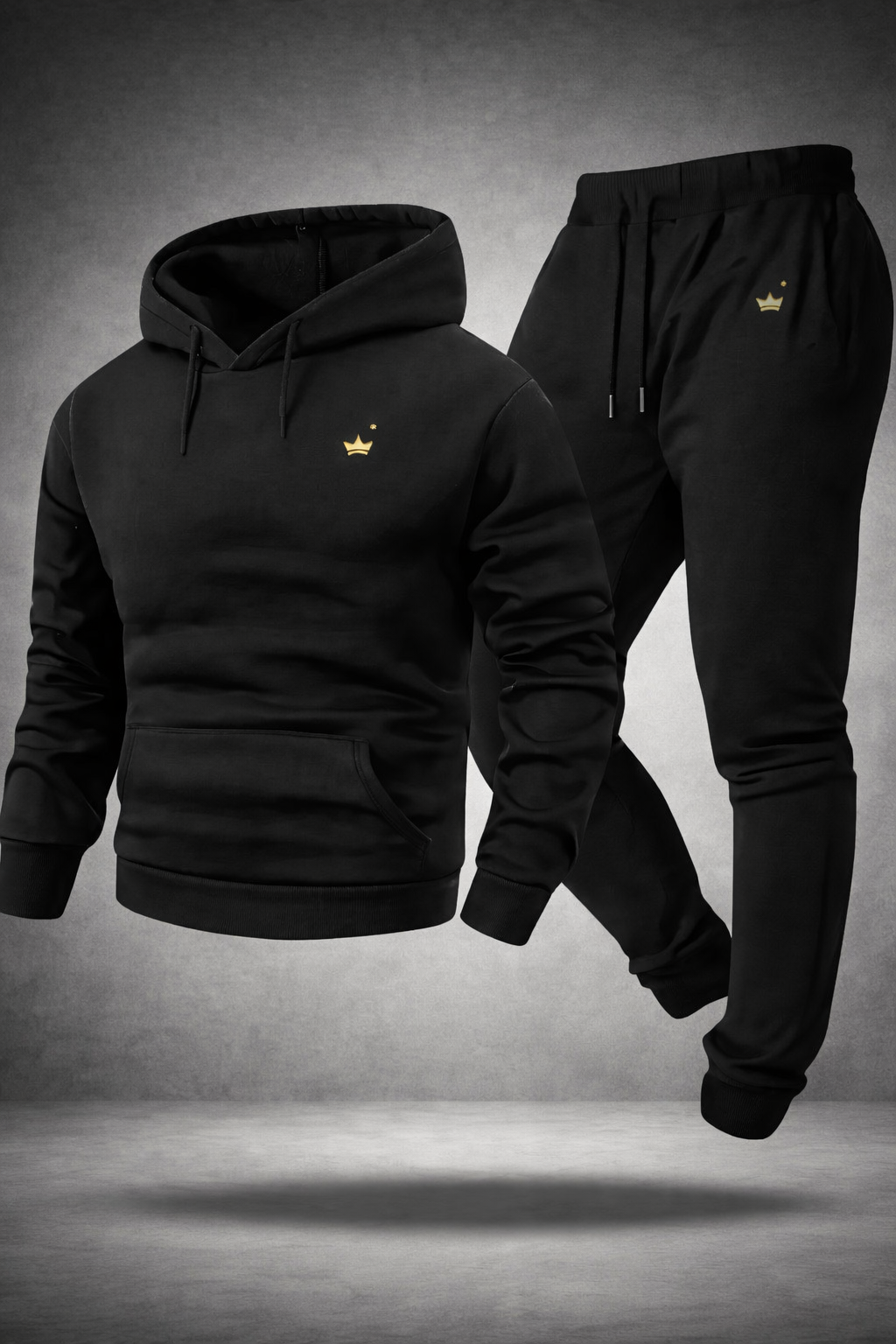 The Crown Two-Piece Set Hooded