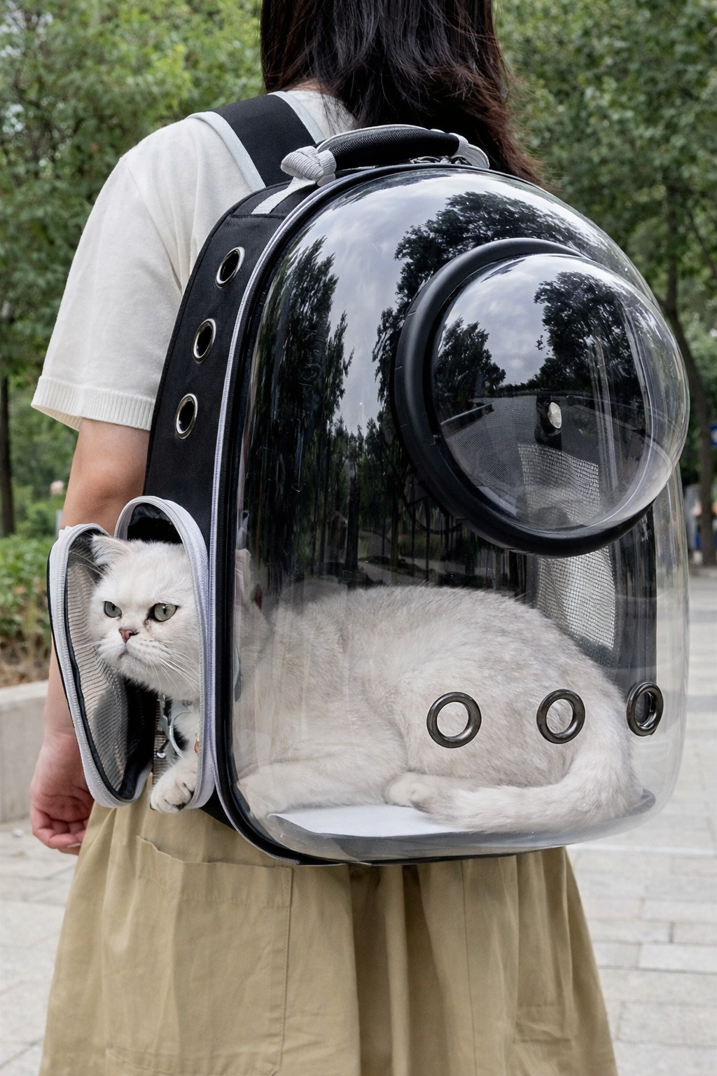 SpacePaws Pet Capsule Backpack 🚀🐾