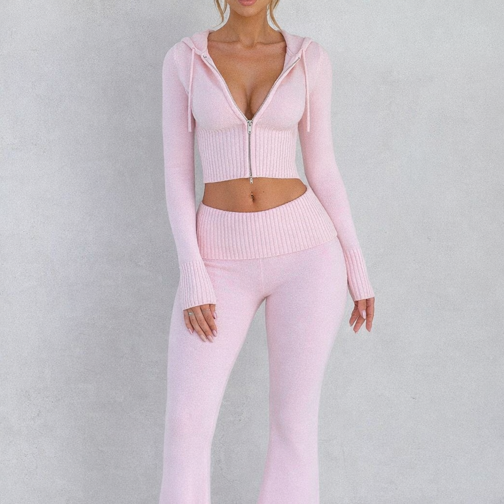 LuxeFit Ribbed Set